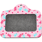 Sublimation blank ID card holder leather